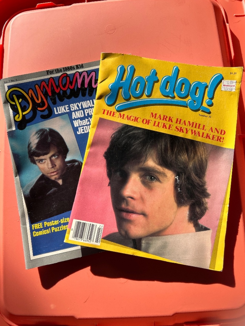 Vintage magazines- starwars